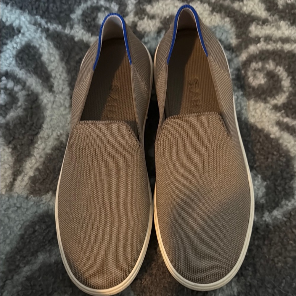 Rothy's Brown Sneakers Slip-On Casual Shoes